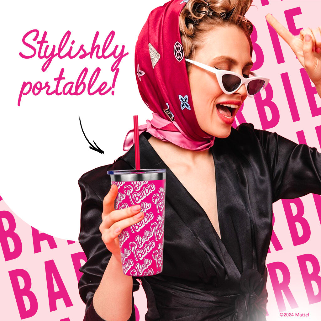 Barbie™ x Dragon Glassware® Tumbler - 16 oz from Dragon Glassware