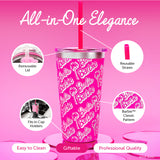 Barbie™ x Dragon Glassware® Tumbler - 16 oz from Dragon Glassware