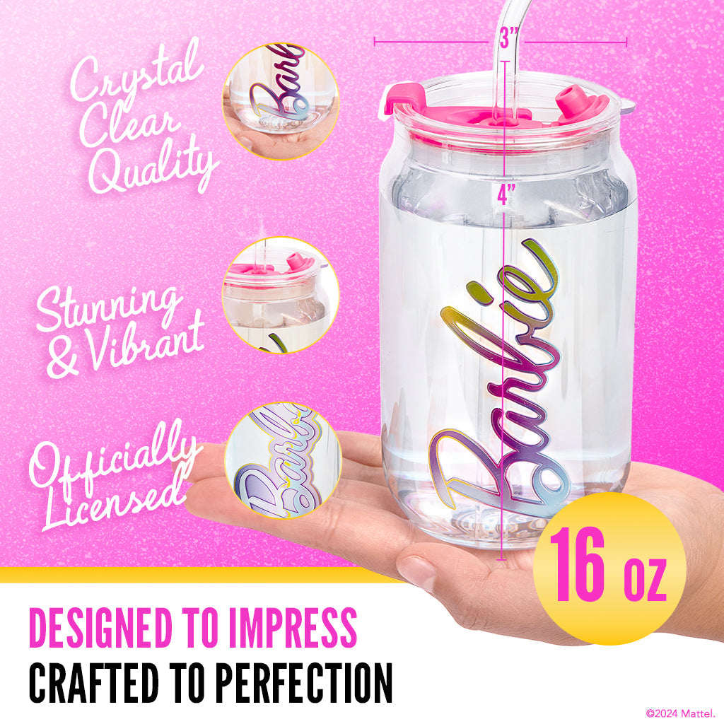 Barbie™ x Dragon Glassware® Aura Drinking Glasses from DRAGON GLASSWARE