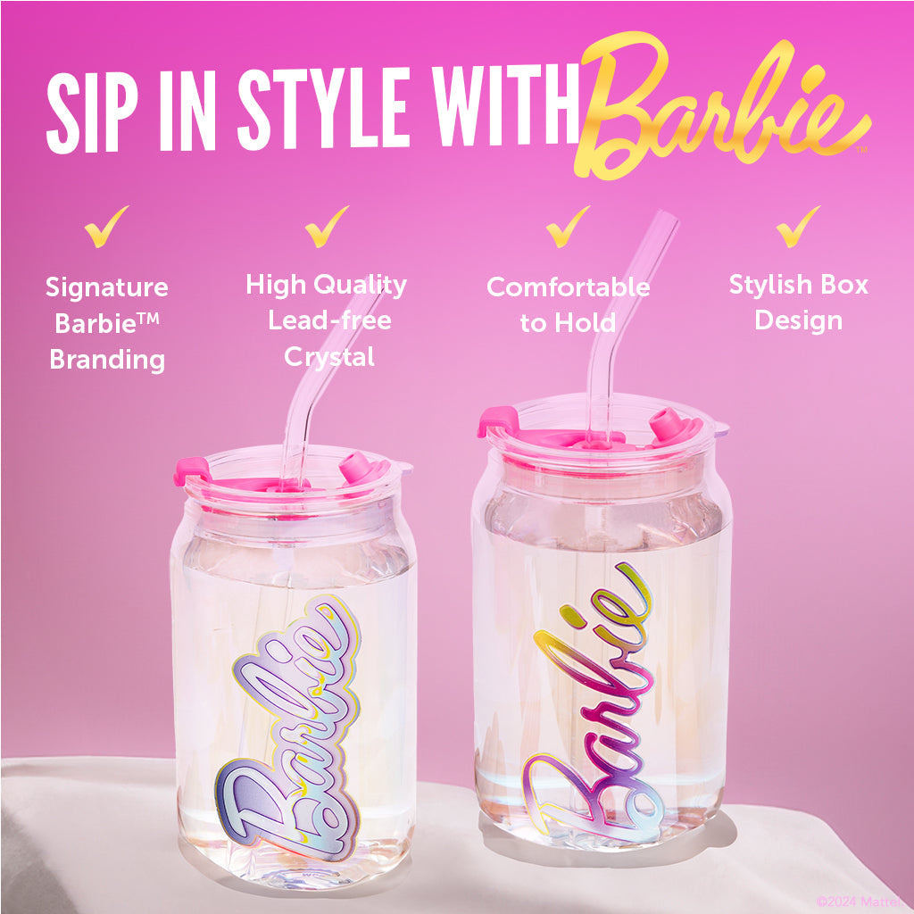 Barbie™ x Dragon Glassware® Aura Drinking Glasses from DRAGON GLASSWARE
