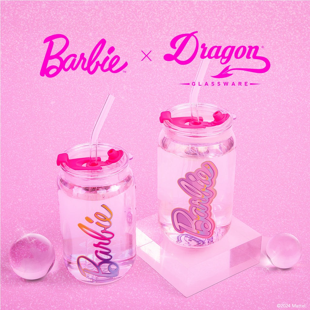 Barbie™ x Dragon Glassware® Aura Drinking Glasses from DRAGON GLASSWARE