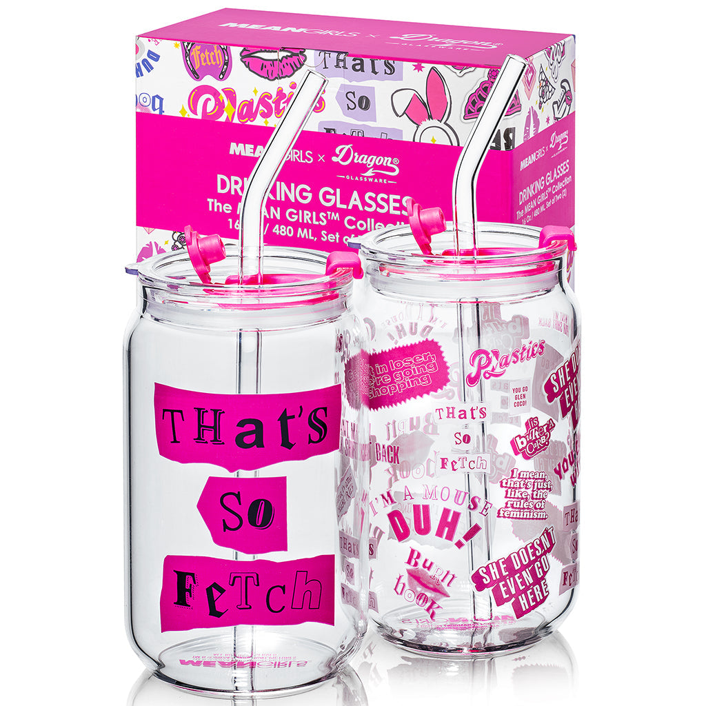 Mean Girls™ x Dragon Glassware® Drinking Glasses from DRAGON GLASSWARE