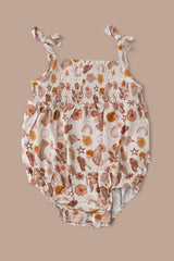FLOWERS AND BOOTS DREAM BUBBLE ROMPER from DREAM BIG LITTLE CO