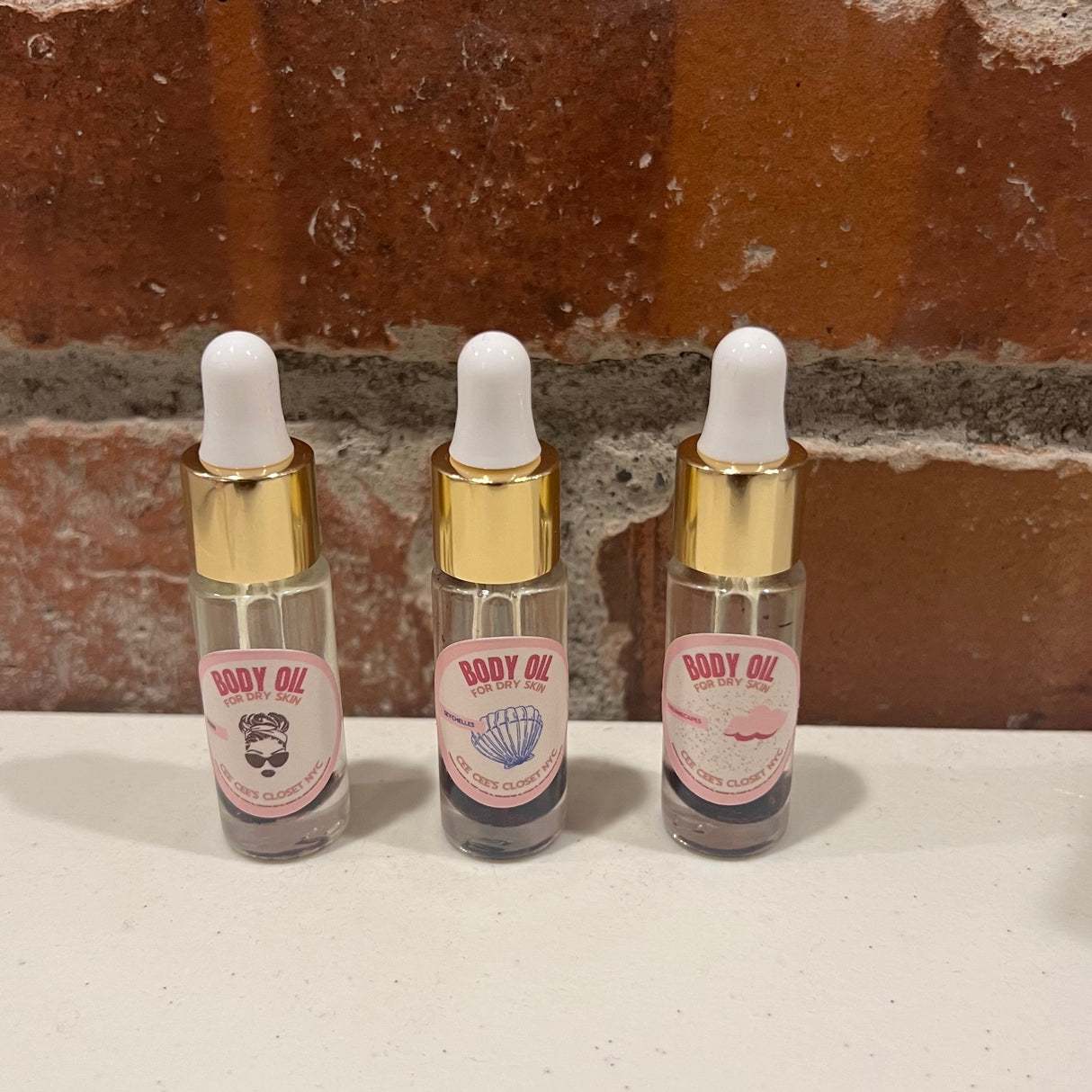 Scented Dry Body Oil from Cee Cee's Closet NYC