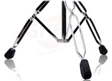 3 PACK - Hi-Hat Stand, Kick Drum Pedal & Straight Cymbal Stand Hardware Kit by GRIFFIN | Deluxe Full Size Percussion Chrome Hardware Set | Lightweight, Portable & Mobile, Perfect for Drummer Gigs from GeekStands.com