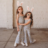 EXCLUSIVE PEEPIN' IT REAL DREAM SMOCKED FLARE SET from DREAM BIG LITTLE CO