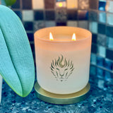 Tobacco Vanilla Candle from The Lion's Den Candle Company