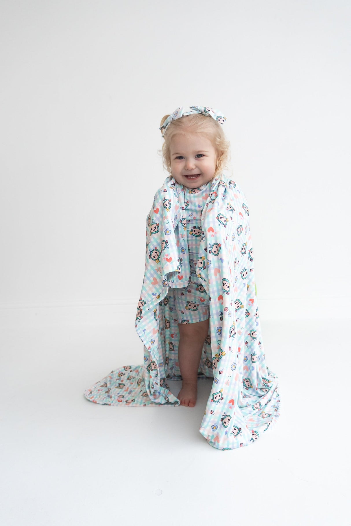 Dream Big Little Co x CoComelon SPRINGTIME MELON DREAM SHORT SET from DREAM BIG LITTLE CO