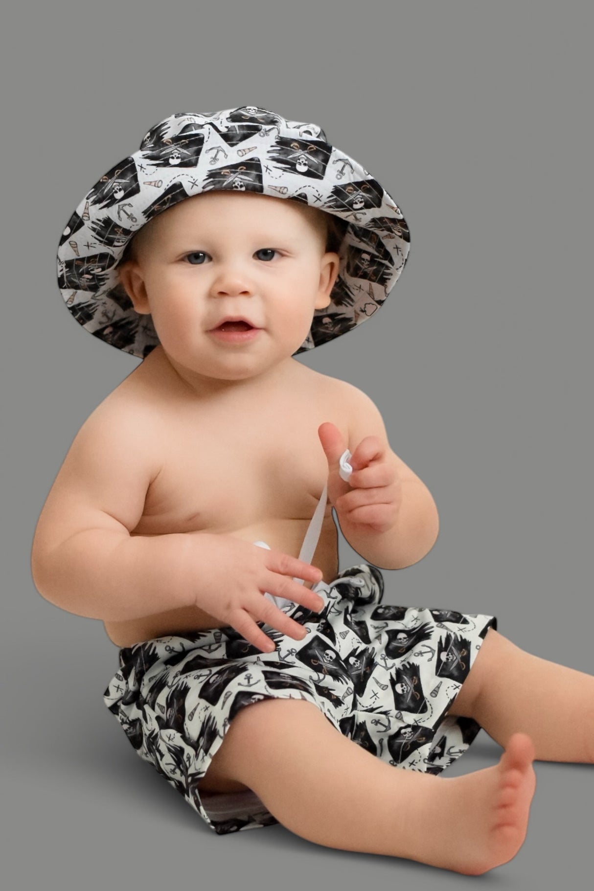 PIRATE CREW BOY'S DREAM SWIM TRUNKS from DREAM BIG LITTLE CO