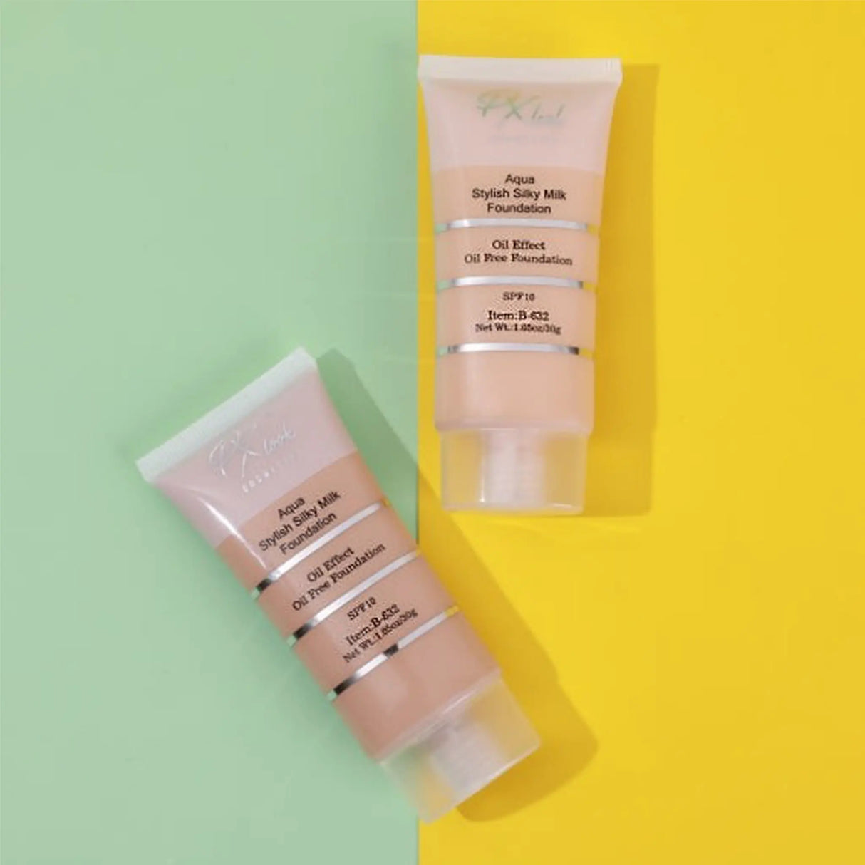 Aqua Stylish Silky Milk Oil Free Foundation from Prolux Cosmetics