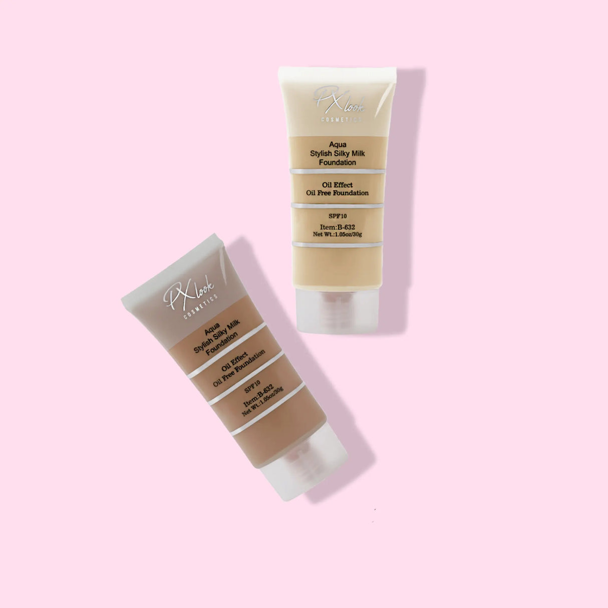 Aqua Stylish Silky Milk Oil Free Foundation from Prolux Cosmetics