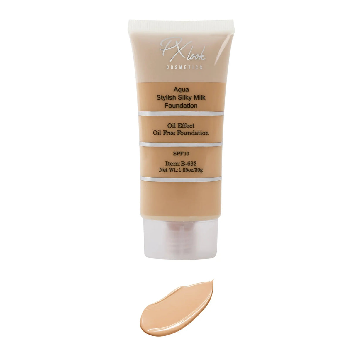 Aqua Stylish Silky Milk Oil Free Foundation from Prolux Cosmetics