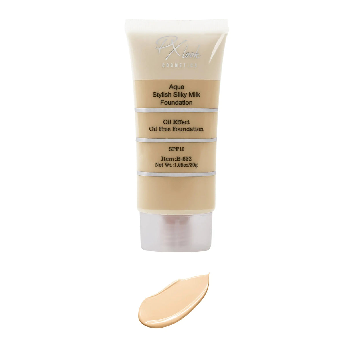 Aqua Stylish Silky Milk Oil Free Foundation from Prolux Cosmetics