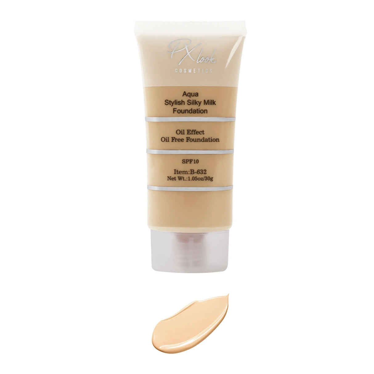Aqua Stylish Silky Milk Oil Free Foundation from Prolux Cosmetics