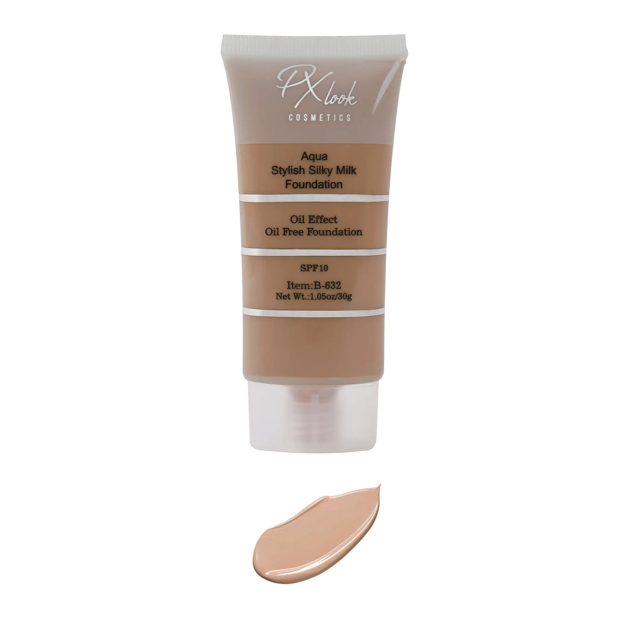 Aqua Stylish Silky Milk Oil Free Foundation from Prolux Cosmetics