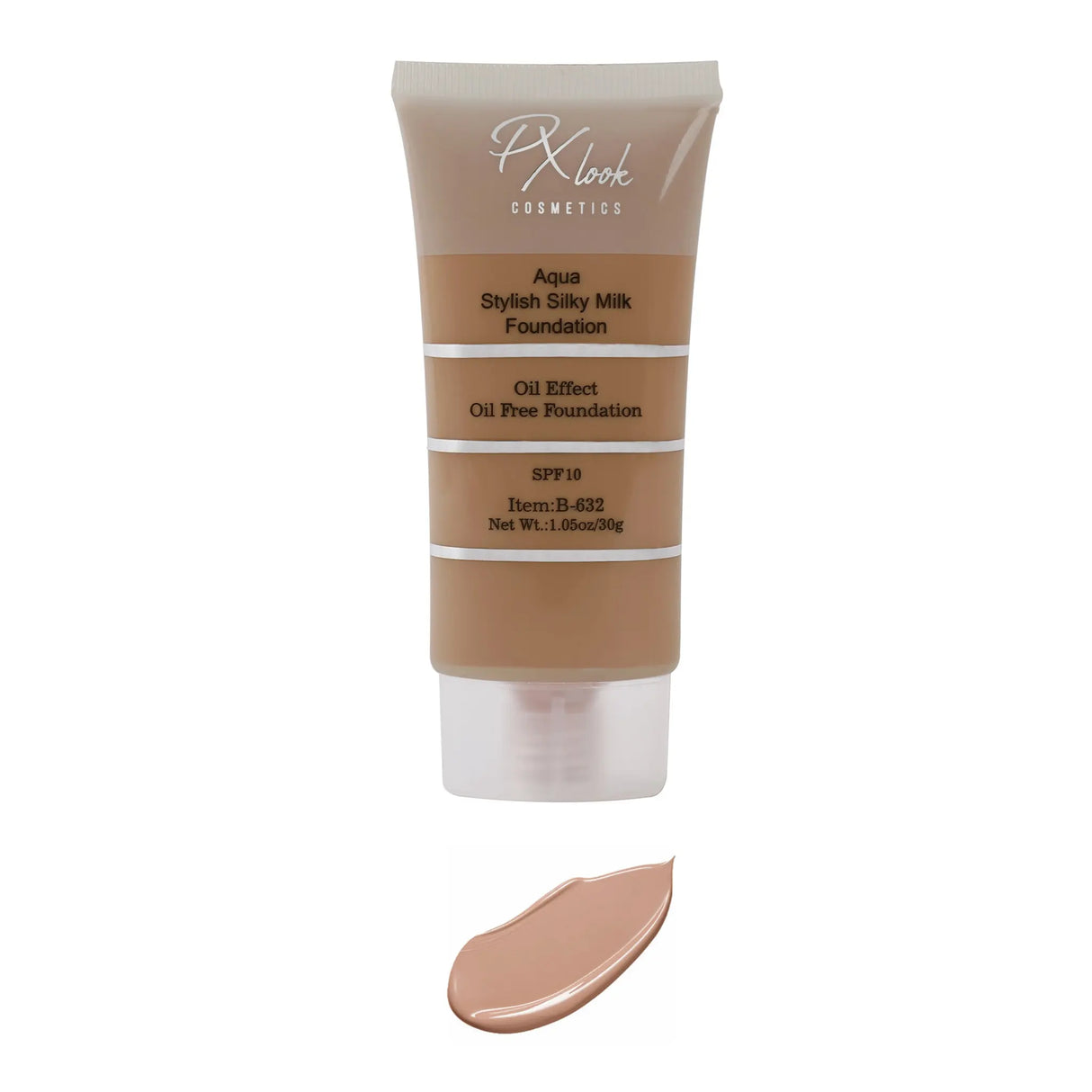 Aqua Stylish Silky Milk Oil Free Foundation from Prolux Cosmetics