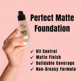 Pxlook Matte Foundation for Oily Skin from Prolux Cosmetics