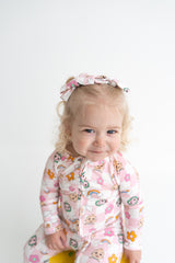 Dream Big Little Co x CoComelon JJ RAINBOW CHECKERS DREAM BOW HAIR CLIPS from DREAM BIG LITTLE CO