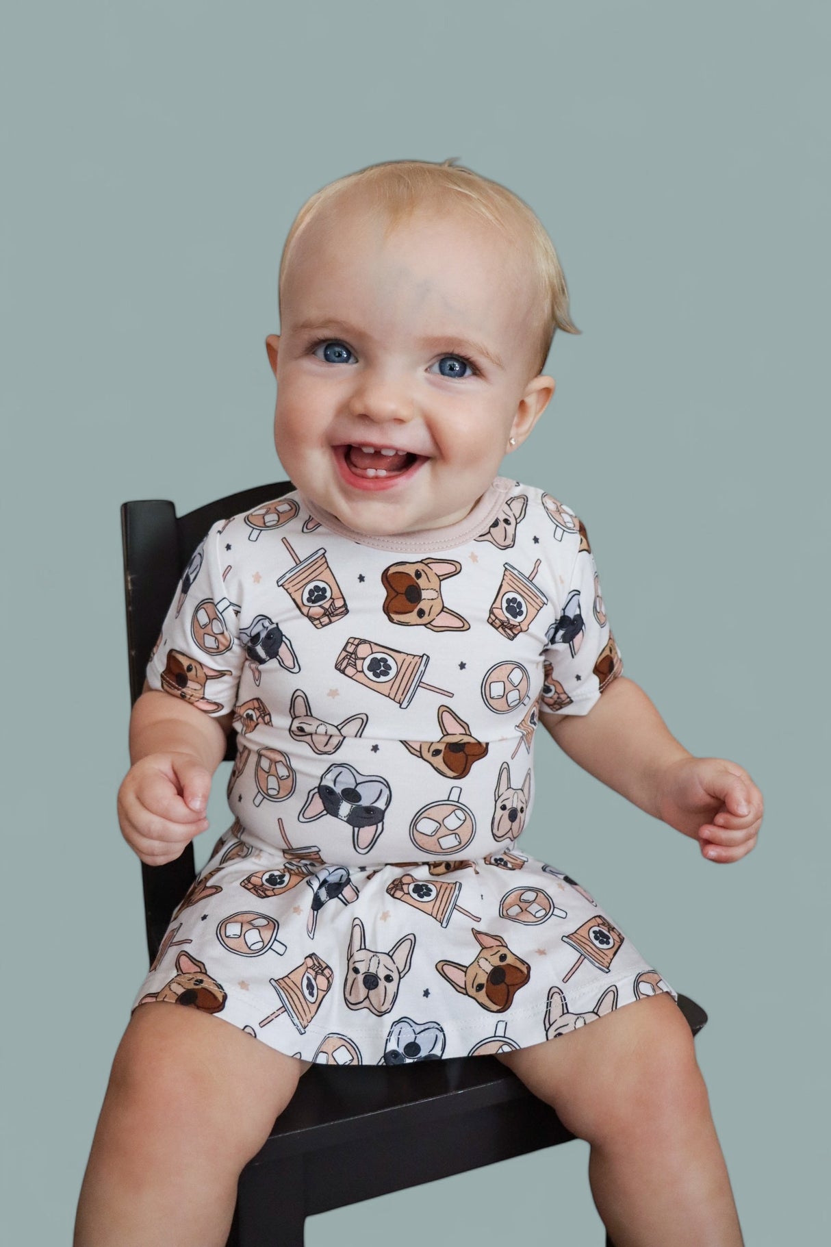EXCLUSIVE PUP CUPS DREAM BODYSUIT DRESS from DREAM BIG LITTLE CO