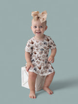 EXCLUSIVE PUP CUPS DREAM BODYSUIT DRESS from DREAM BIG LITTLE CO