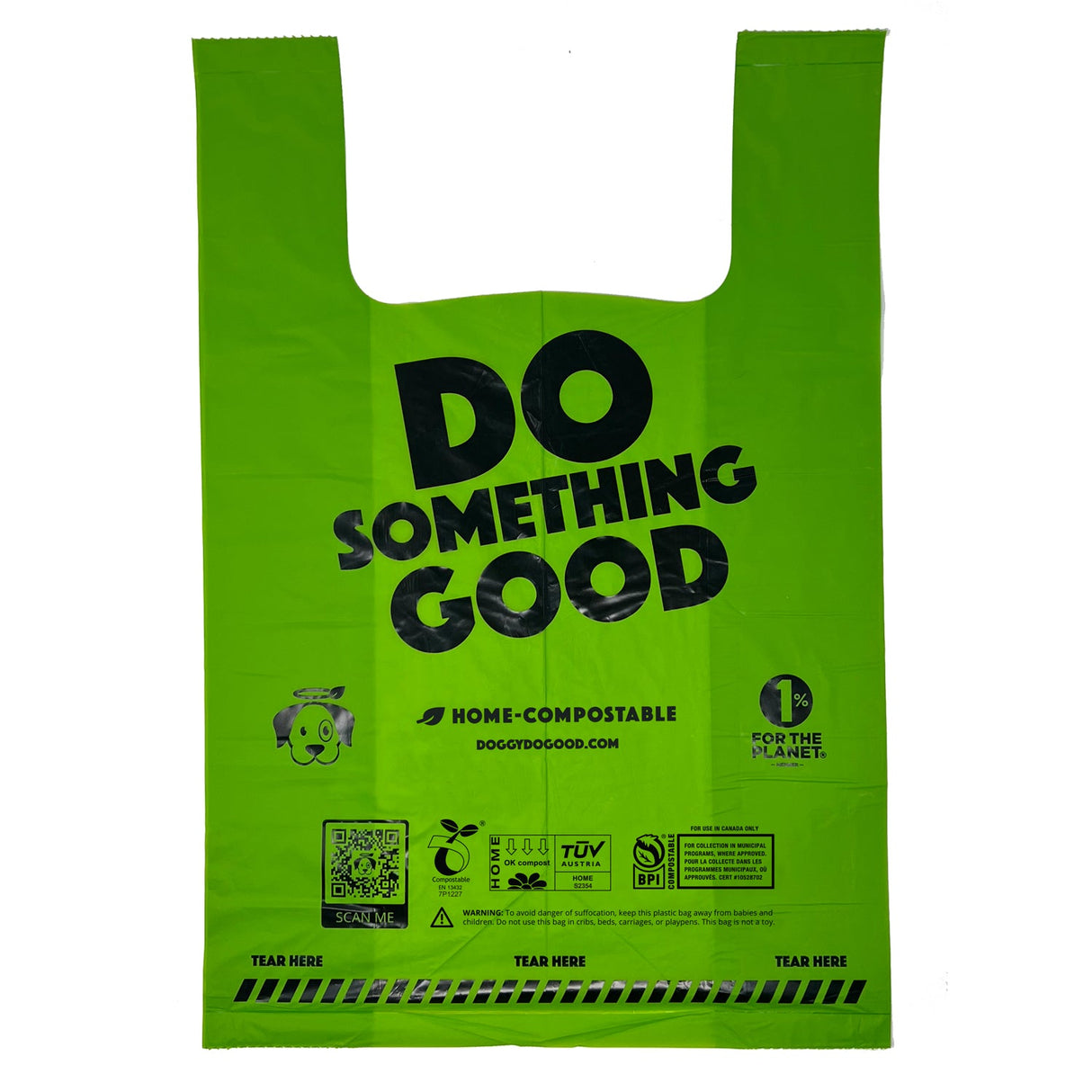 Single Roll - 90 XL Bags w/ Handles from Doggy Do Good®