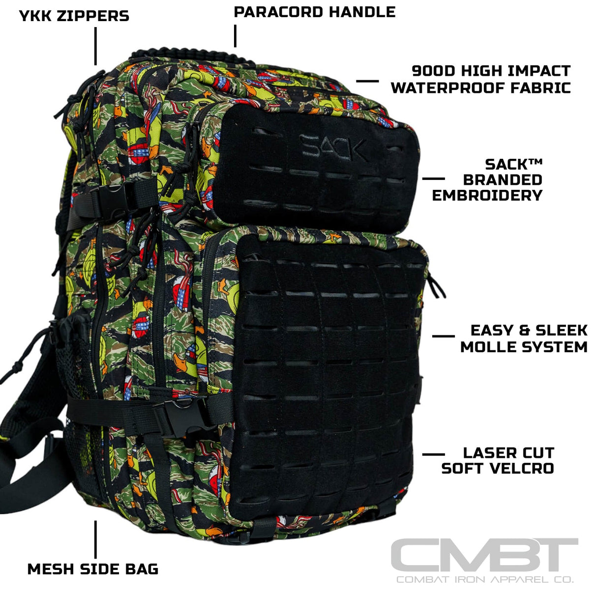 35L Sack™ Backpack | Kalagush Edition from Combat Iron Apparel