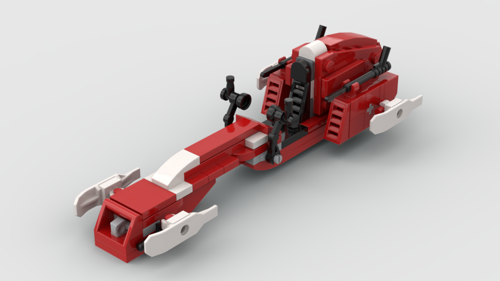 11723: BARC CLONE SPEEDER (FIST OF FORDO) from REPUBLICBRICKS