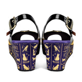 Chocolaticas® Bastet Mid Women's Sandal From Hot Chocolate Design