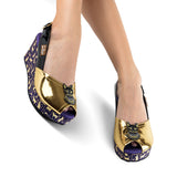 Chocolaticas® Bastet Mid Women's Sandal From Hot Chocolate Design