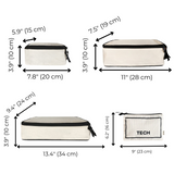 BA Travel Set, 8-pack Cream From Bag-all