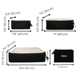 BA Travel Set, 8-pack Black From Bag-all