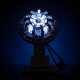 Tony Stark's Life-Sized Arc Reactor from Bricker Builds