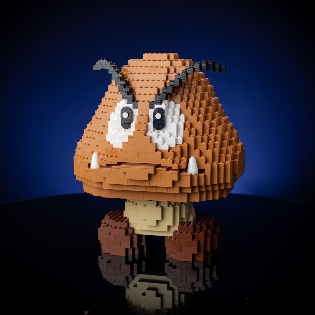 Life-Sized Angry Mushroom from Bricker Builds