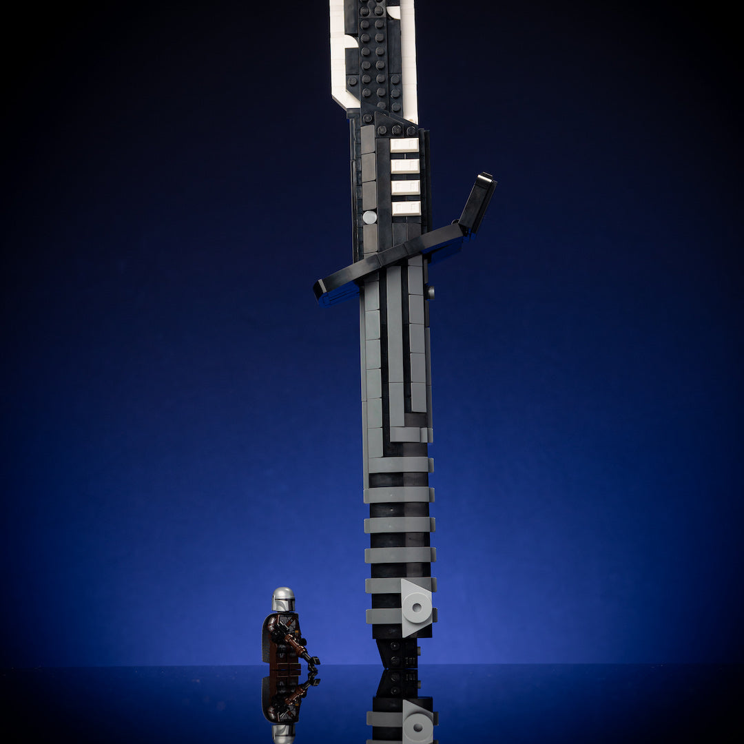 Life-Sized Black Saber from Bricker Builds
