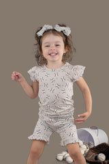 EXCLUSIVE SWING FOR THE STARS DREAM RUFFLE SHORT SET from DREAM BIG LITTLE CO