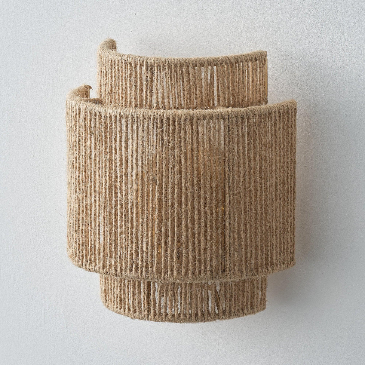 Light Farmhouse Rattan Wall Sconce Lighting From ParrotUncle