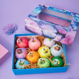 10 Pcs of Handmade, Natural and Organic Bath Bombs from Pursonic