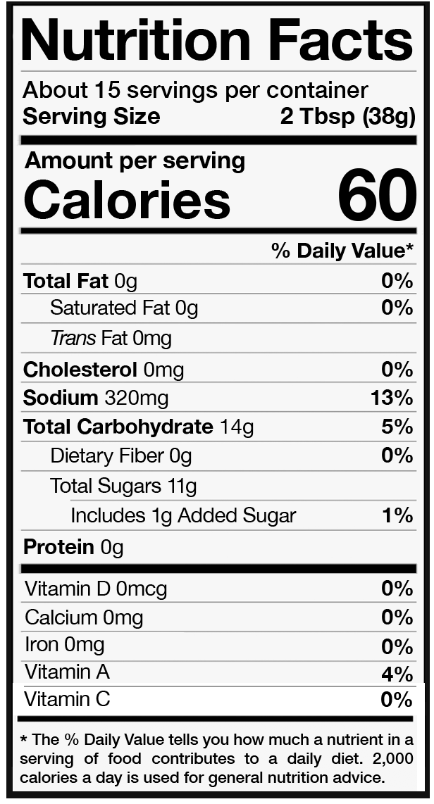 Stello Foods - Rosie's Honey BBQ Sauce 20 oz from Stello Foods