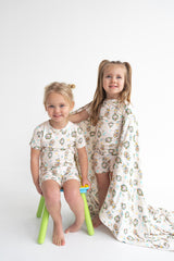 Dream Big Little Co x CoComelon JJ MUSICAL MELON DREAM SHORT SET from DREAM BIG LITTLE CO