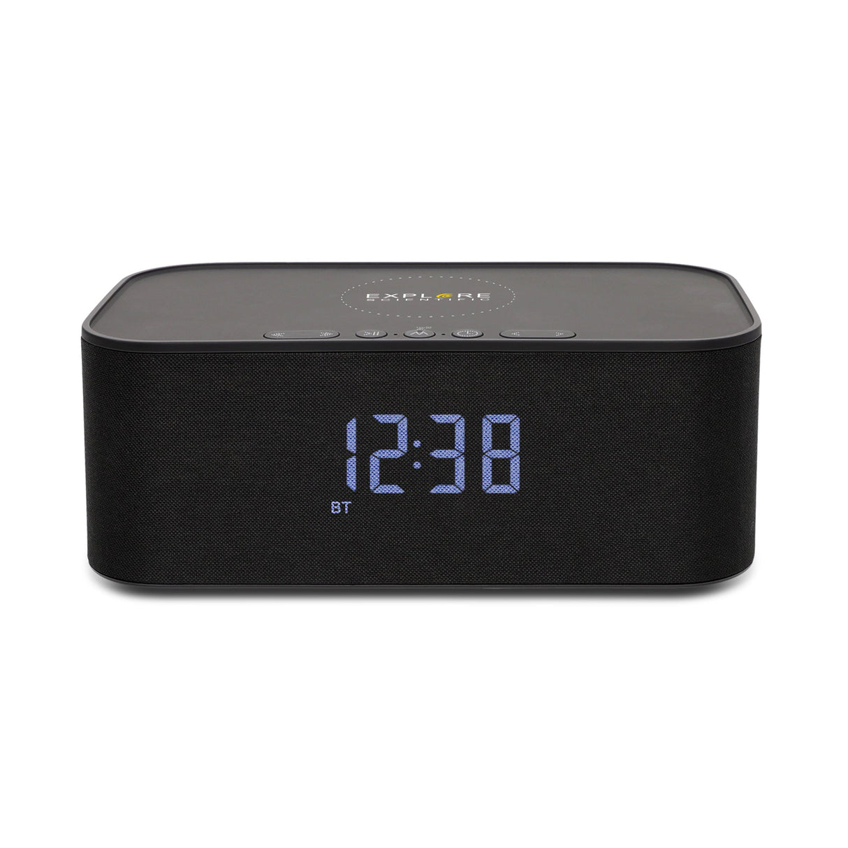 Explore Scientific Clock with BT Speaker and Wireless Charger from Explore Scientific