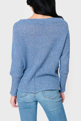 Slouchy Off Shoulder Open Stitch Sweater From Gibsonlook