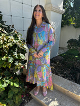 Multi Chain Dress From Drama NYC Plus