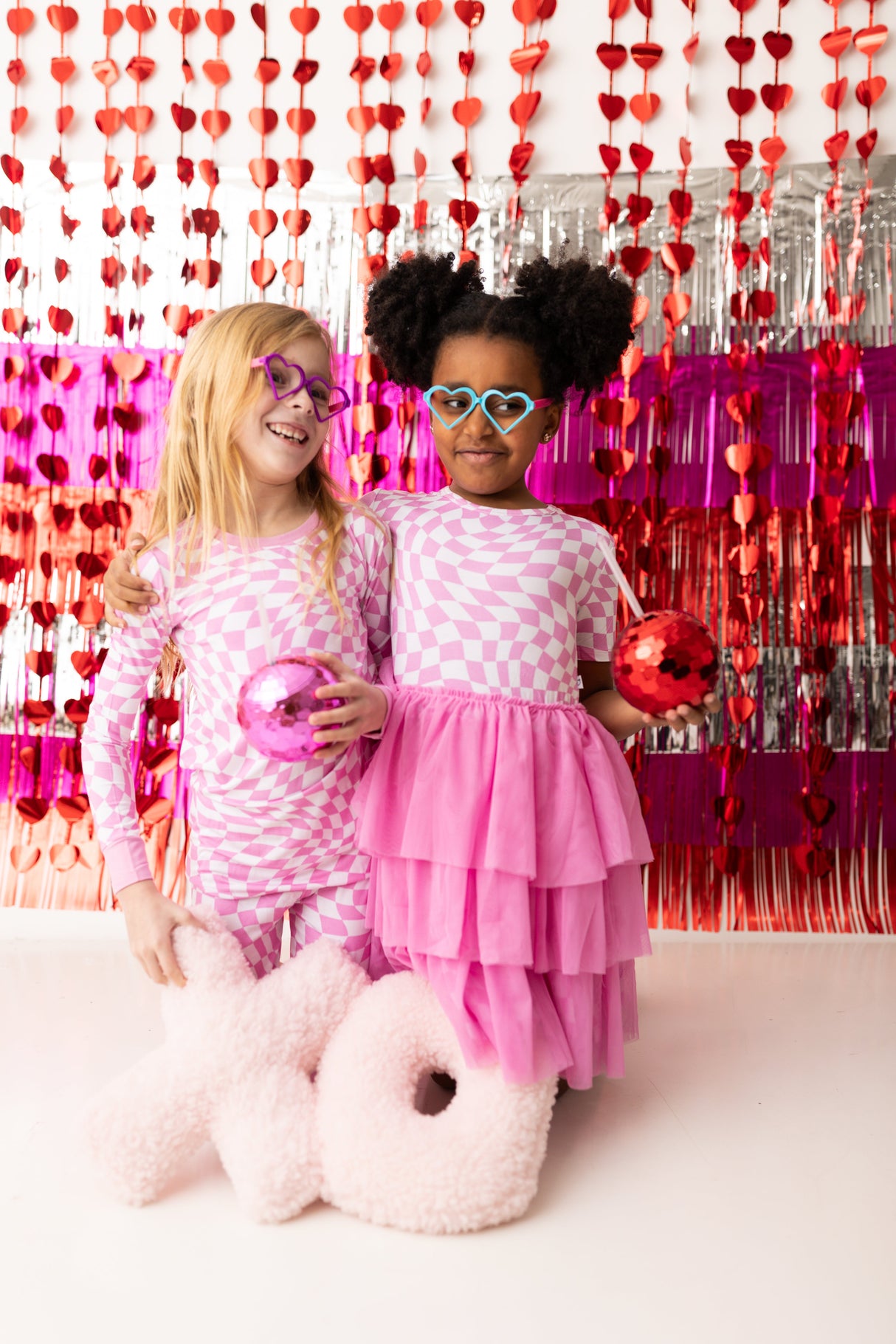 BUBBLEGUM WAVY CHECKERS DREAM SET from DREAM BIG LITTLE CO