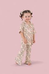 VICTORIAN BLOOM DREAM GIRL'S FLARE SET from DREAM BIG LITTLE CO