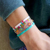 BEACH BUM - Tila Bead Bracelet Stack of 3 from Mack & Rex