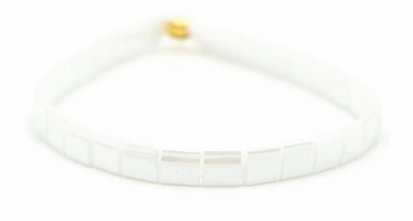 BEACH BUM - Tila Bead Bracelet Stack of 3 from Mack & Rex