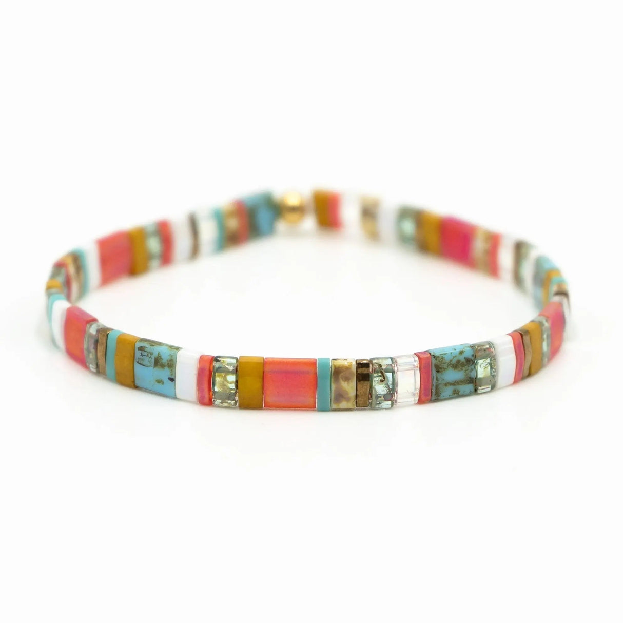BEACH BUM - Tila Bead Bracelet Stack of 3 from Mack & Rex