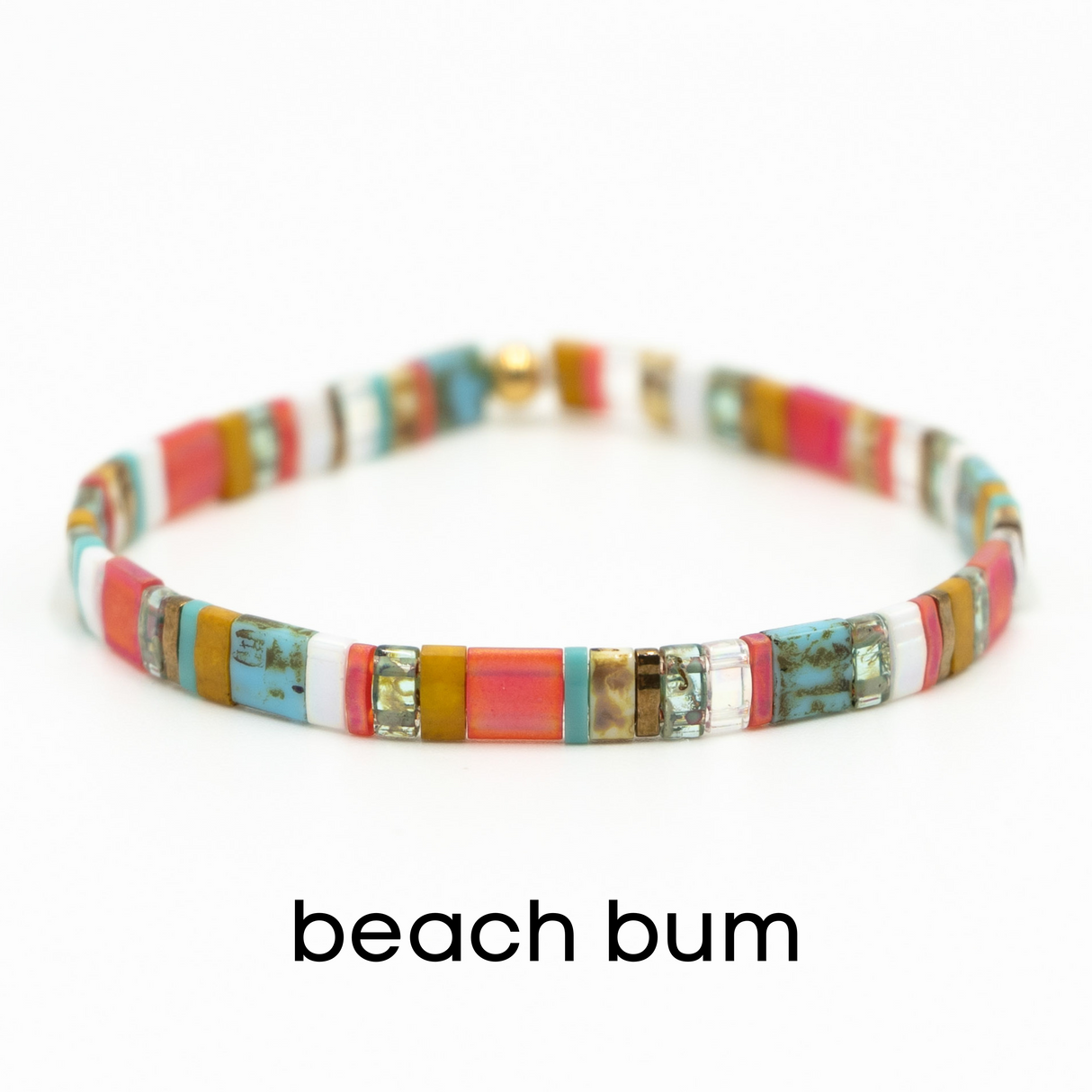 BEACHY - Tila Bead Bracelets from Mack & Rex
