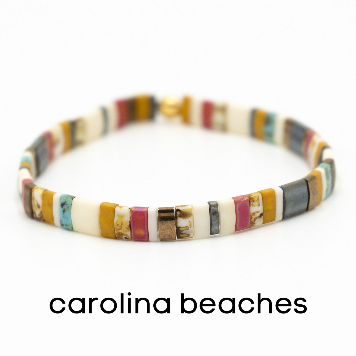 BEACHY - Tila Bead Bracelets from Mack & Rex