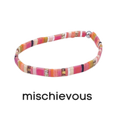 BEACHY - Tila Bead Bracelets from Mack & Rex